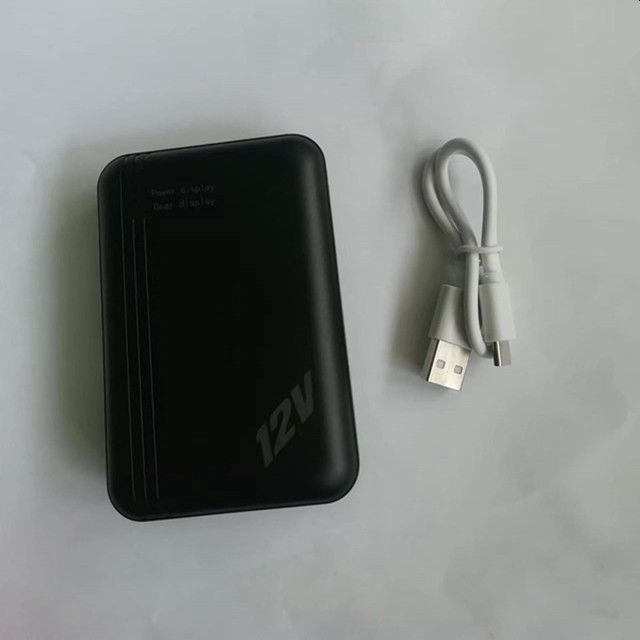 12V 10000mAh 팬 배터리 DC 냉각 재킷 팬 USB 휴대 전화