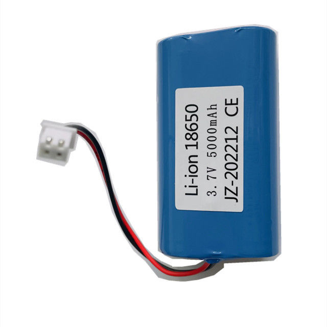 사용자 지정 18650 리온 배터리 2200mAh 셀 2S1P 패크 Icr18650 7.4v 카메라