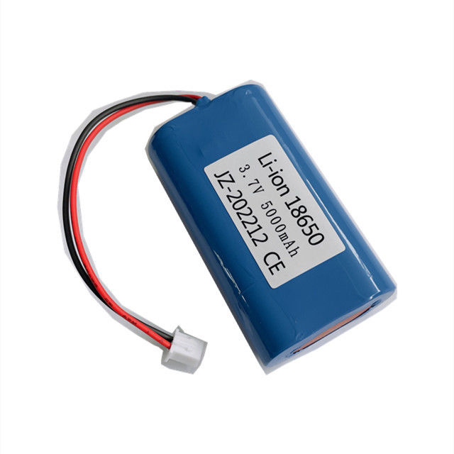 사용자 지정 18650 리온 배터리 2200mAh 셀 2S1P 패크 Icr18650 7.4v 카메라