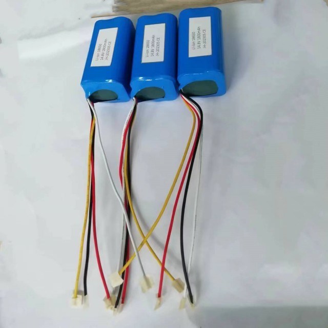 14.8v 2200mAh 배터리 팩 18650 셀 4s1p BMS와 함께