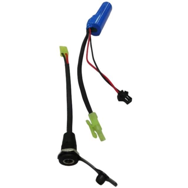 DC5521 위탁 마개를 가진 SM-2P 수도 펌프 건전지 18650 1s 3.7v 2000mAh