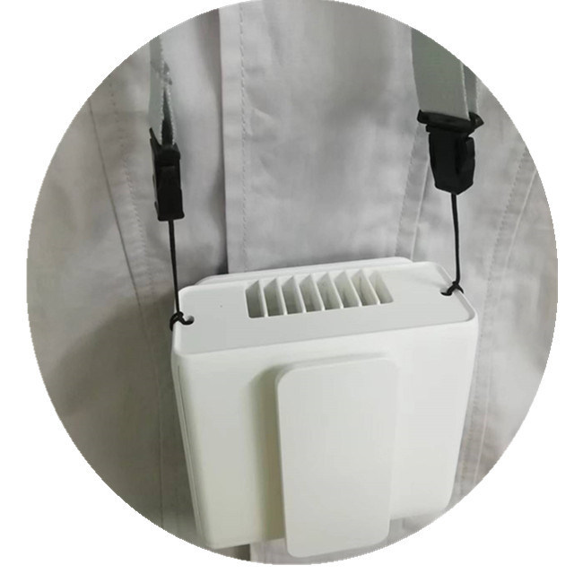 다기능 개인 벨트 팬 목에 매달린 허리 클립 팬 내장 5000mAh 배터리 5V USB 휴대용 착용 가능한 팬