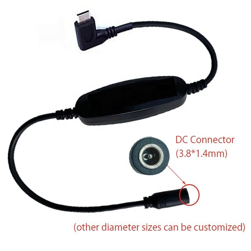 공기조화 의류 팬을 위해 격리되는 3.8*1.4 USB DC 케이블