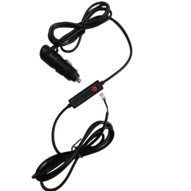 주문 팬 스위치 동력선 케이블 PE 재킷 1.2M JST 2Pin 탄알 머리