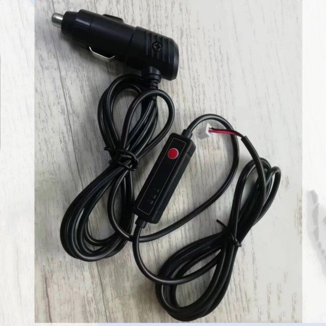주문 팬 스위치 동력선 케이블 PE 재킷 1.2M JST 2Pin 탄알 머리