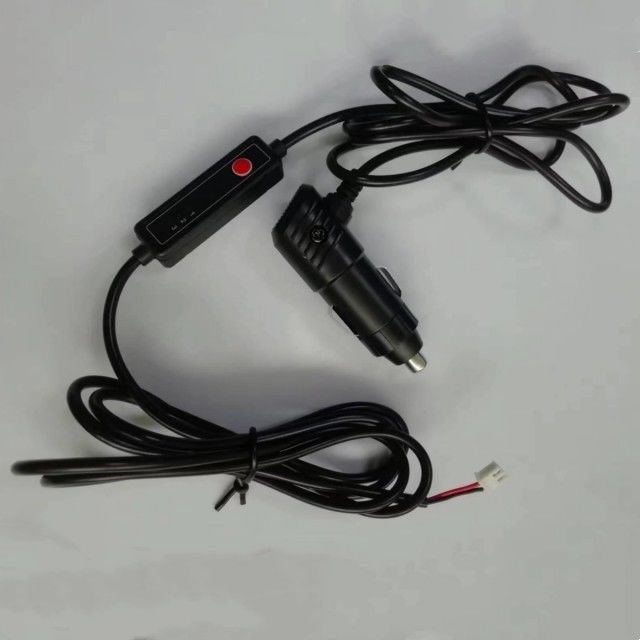 주문 팬 스위치 동력선 케이블 PE 재킷 1.2M JST 2Pin 탄알 머리