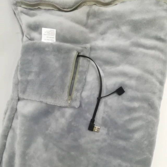 낮은 전압에 의하여 가열되는 적외선 담요 80 x USB를 가진 150cm 안전한 격렬한 침대 시트