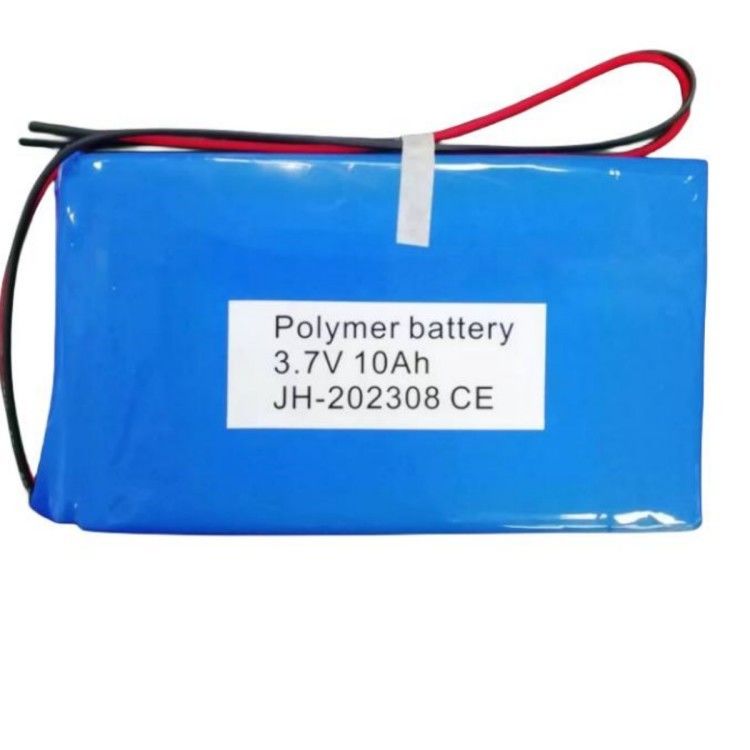 3.7V 10Ah 폴리머 배터리 팩 37Wh 5A 속도 6767100-1C 1S2P 추적 장치