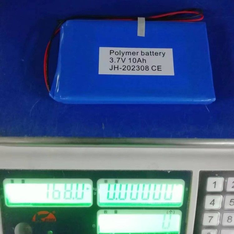3.7V 10Ah 폴리머 배터리 팩 37Wh 5A 속도 6767100-1C 1S2P 추적 장치