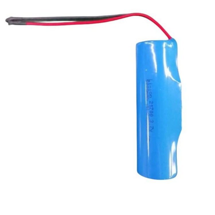 3.7V 5000mAh 21700 PCB와 리드 20 AWG 전자 장치