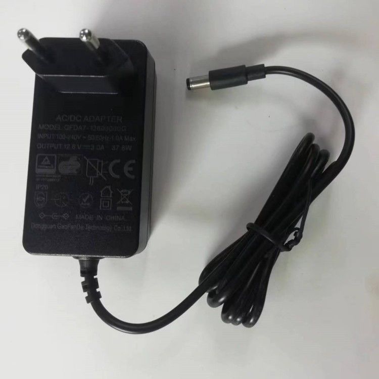 12.6v 3a Ac Dc 어댑터 충전기 유럽 표준 플러그 Dc5.5x2.1mm 남성