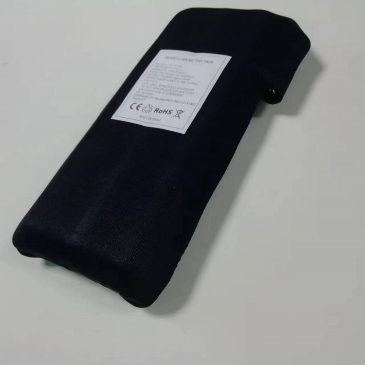 의류 12V 10Ah 배터리 11.1V 검은색 옷 DC 충전 플러그와 함께 포장