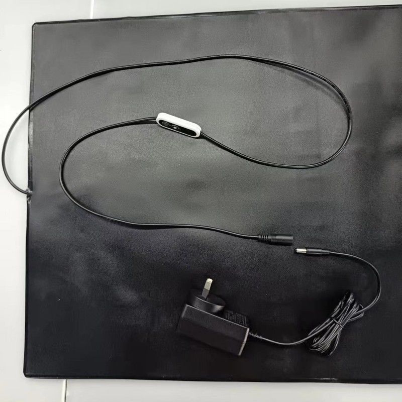 PVC 반려동물 열 매트 12V 난방 패드 60x40cm 개 고양이용 온도 조절기