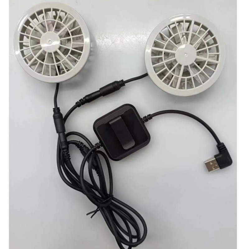 일본 브러쉬리스 모터 에어컨 웨스트 팬 작은 한 가벼운 두 팬
