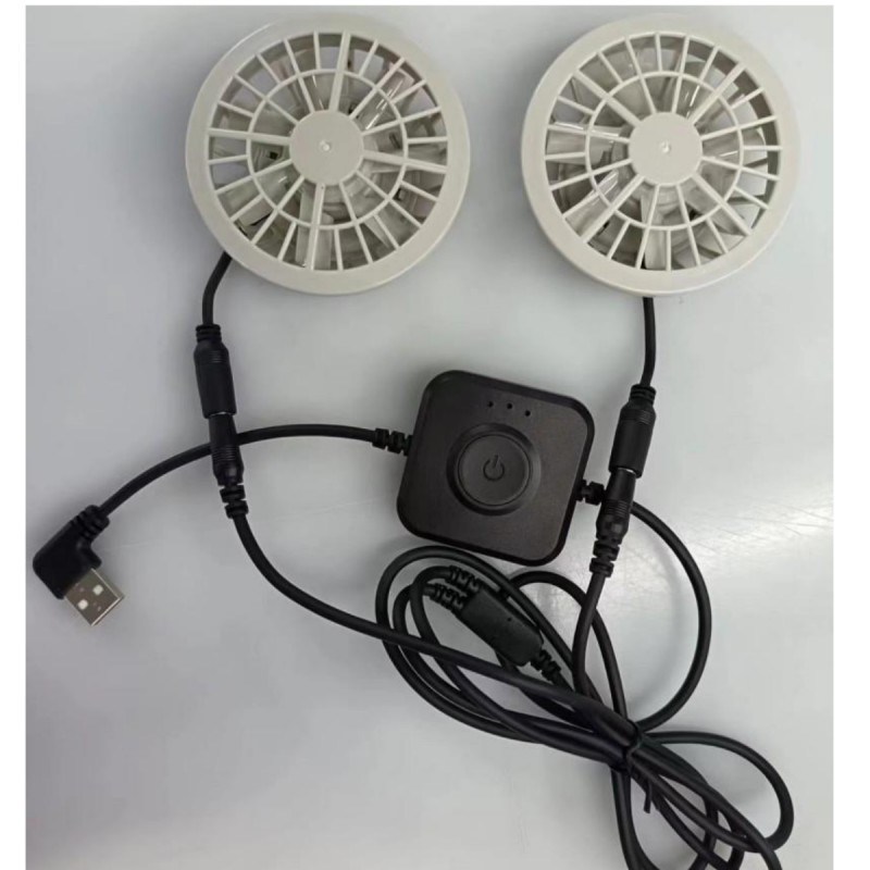 일본 브러쉬리스 모터 에어컨 웨스트 팬 작은 한 가벼운 두 팬