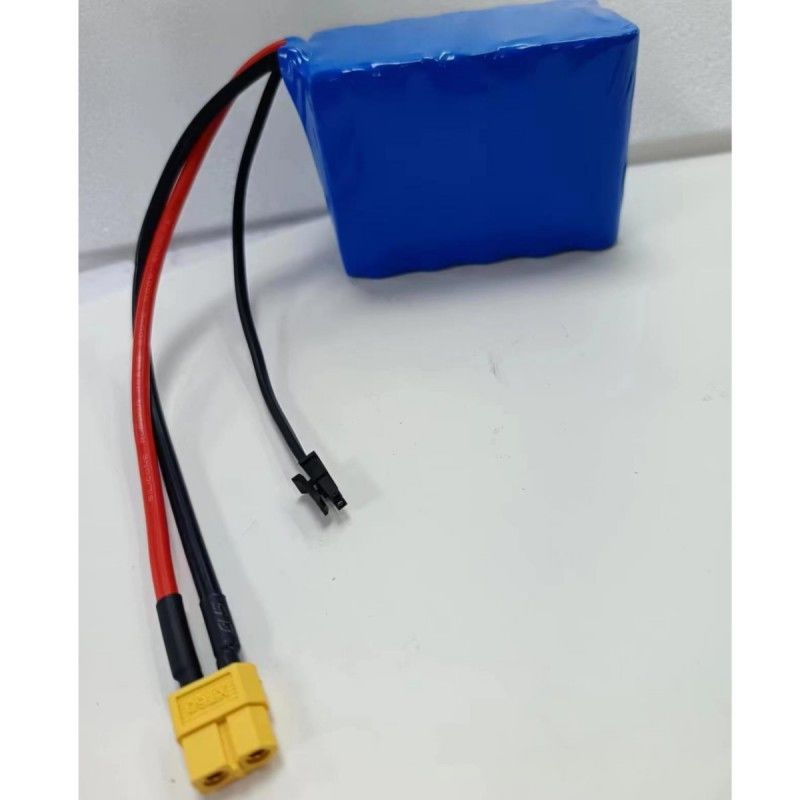 3S5P 18650 배터리 팩 11.1V 16Ah 충전 커넥터 MX3.0 배전 XT60 여성 플러그