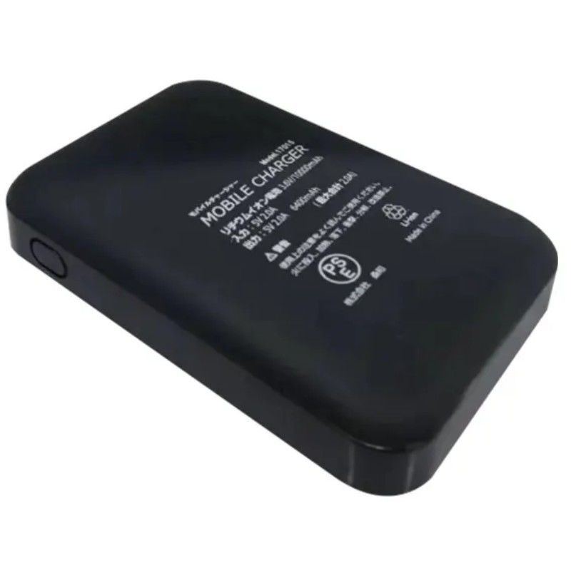 5V 2A USB 10000 Mah 파워뱅크 듀얼 USB 포트 블랙 배터리 파워뱅크