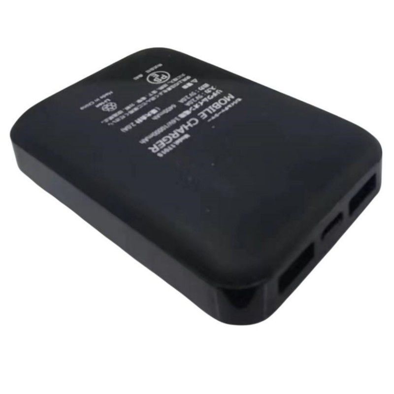 5V 2A USB 10000 Mah 파워뱅크 듀얼 USB 포트 블랙 배터리 파워뱅크