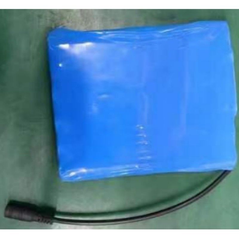 슬림 18650 배터리 팩 6S2P 22.2V 5Ah DC 5.5x2.1mm 커넥터 BMS 위에