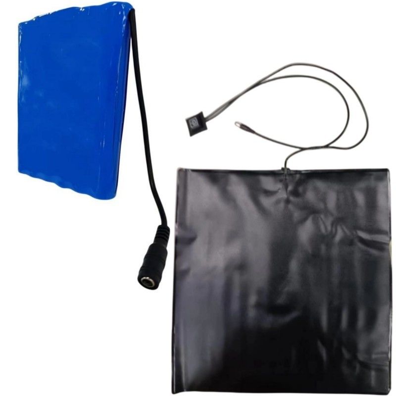 핫 푸드 배달 PVC 난방 패드 12V 10Ah 배터리 전동 난방 패드 크기 30x30cm