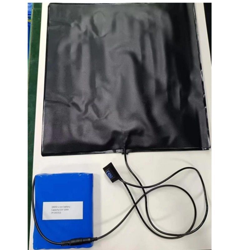 핫 푸드 배달 PVC 난방 패드 12V 10Ah 배터리 전동 난방 패드 크기 30x30cm