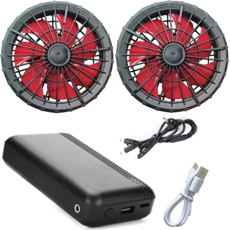 워크웨어 재킷 냉각 팬 배터리 세트 12V 10000mAh 중국 브러시리스 모터
