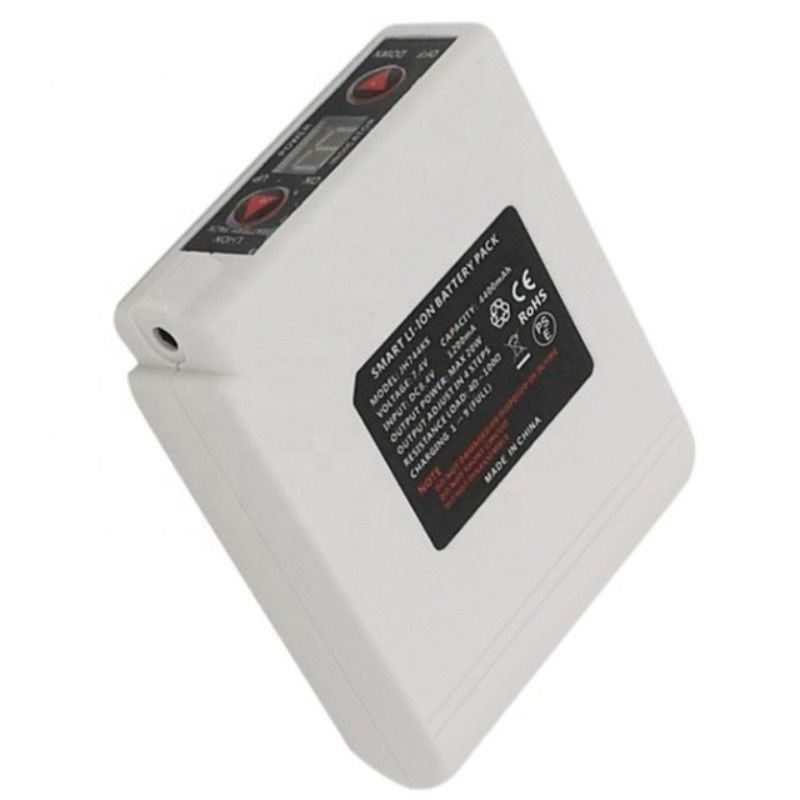 KC 7.4V 6400mAh 가열 된 옷 배터리 ON OFF 버튼 UP 다운 온도 조절