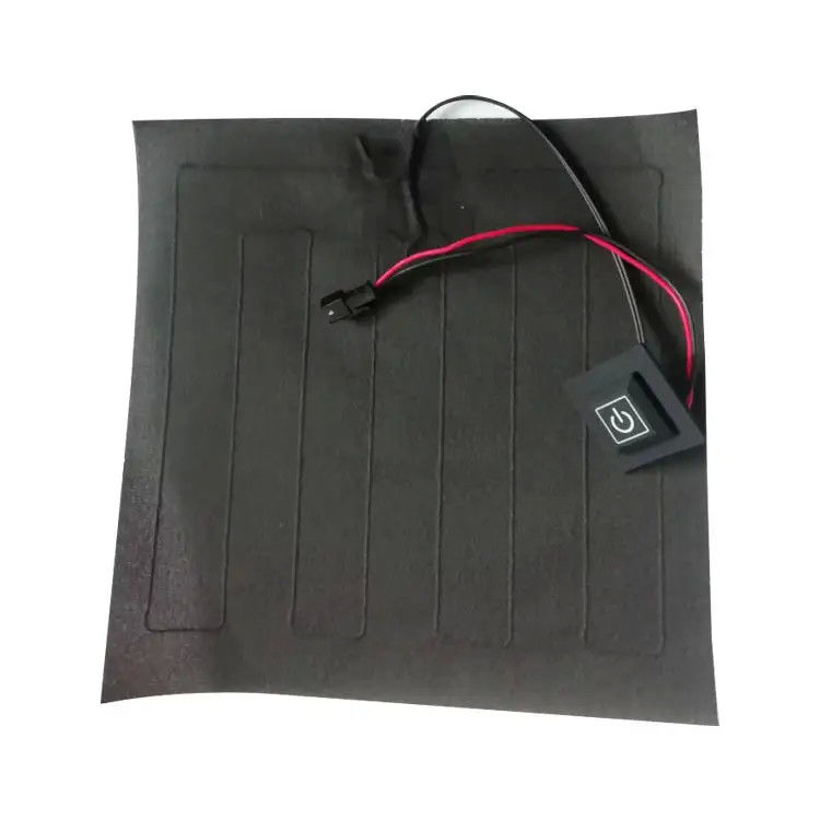 맞춤형 의류 히팅 패드 크기 20x20cm 3.7V SM 2Pin 플러그