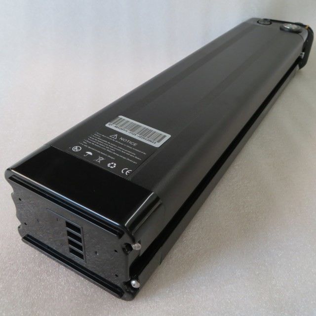 48V 20Ah 실버 피시 스타일 에바이크 배터리 팩 13S8P 104pcs 셀 515mm 길이