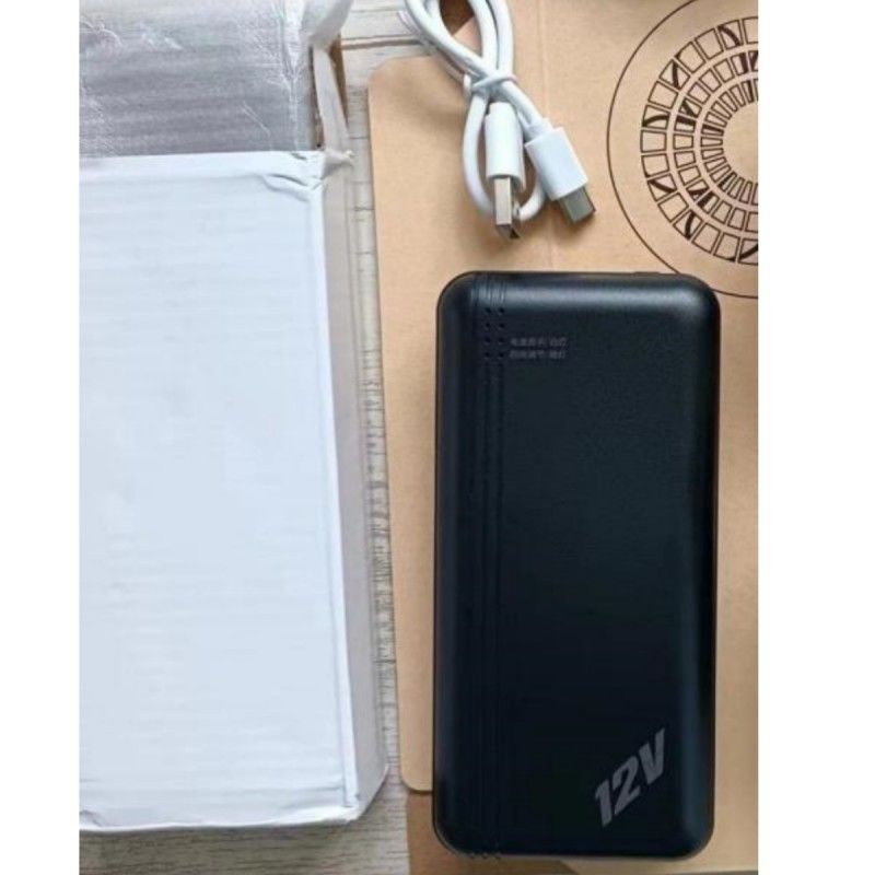 리온 배터리 전원 12V 팬 배터리 20000mAh 작동 10-12H 에어컨 옷