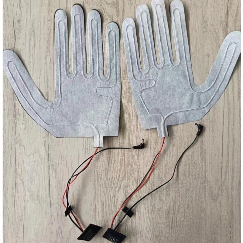 DC 3.5x1.35mm 플러그와 장갑에 맞춤 7.4V 난방 패드