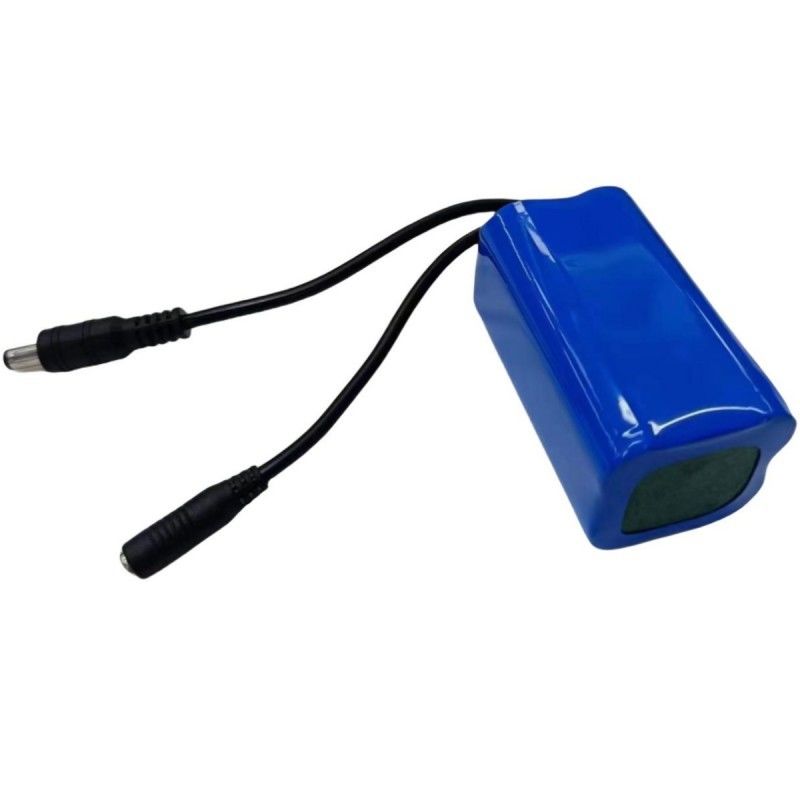 LED 스트립 라이트 배터리 7.4V Max Capacity For 4cells 18650 Battery With DC Plug
