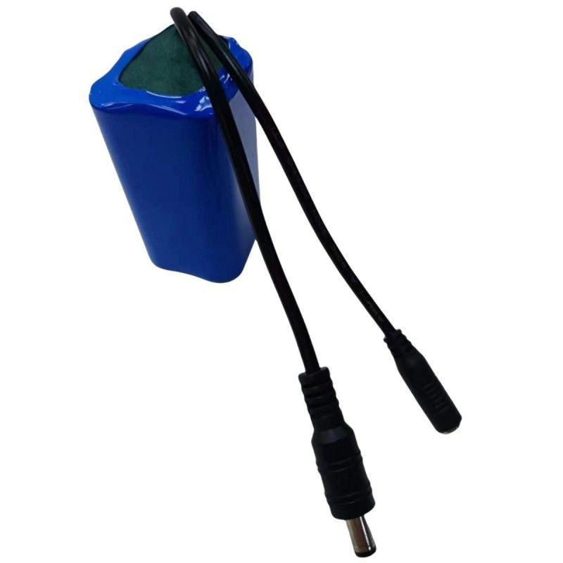 LED 스트립 라이트 배터리 7.4V Max Capacity For 4cells 18650 Battery With DC Plug