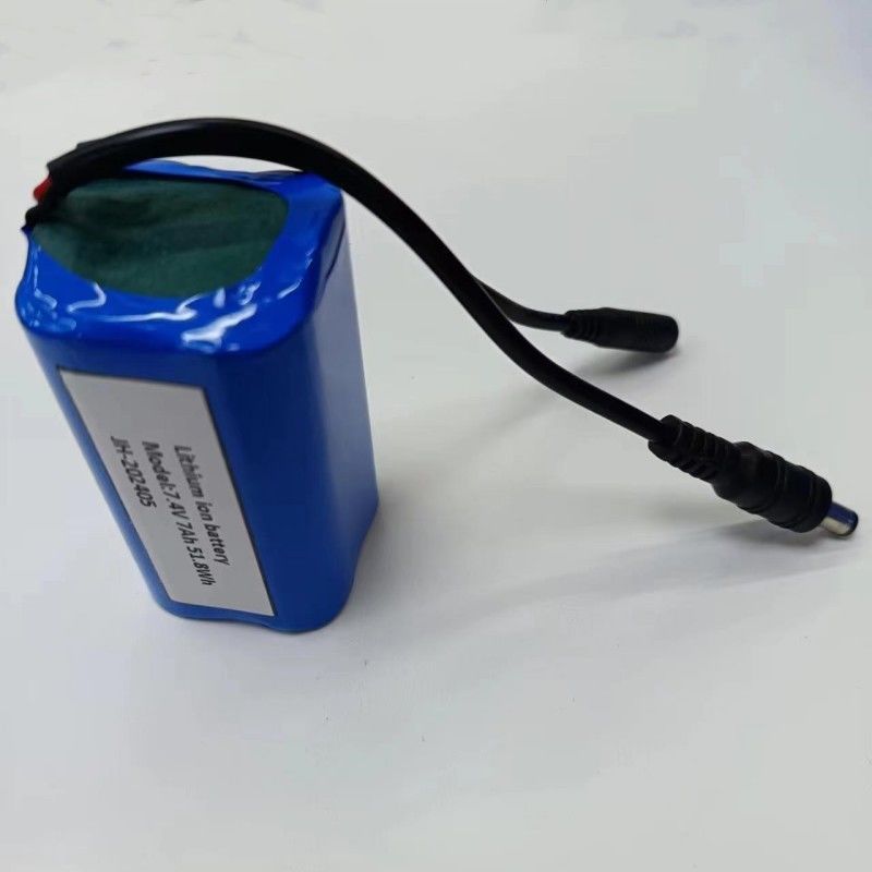 LED 스트립 라이트 배터리 7.4V Max Capacity For 4cells 18650 Battery With DC Plug
