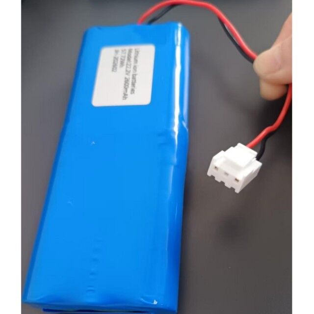사용자 지정 충전 가능한 18650 리온 이온 배터리 22.2v 2600mAh 3pin 커넥터