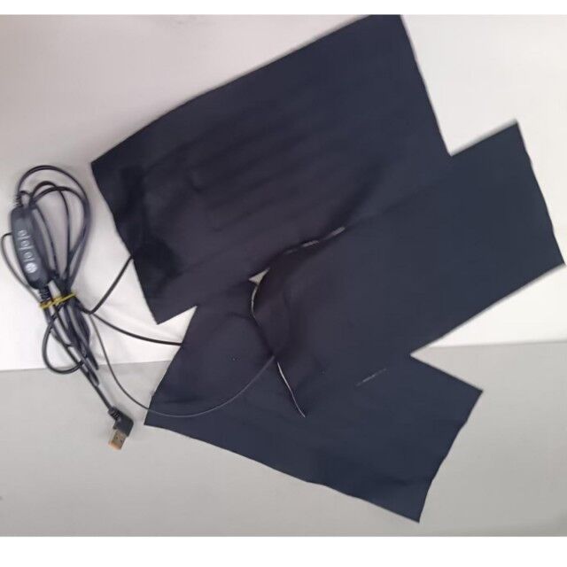 맞춤형 난방 패드 30X15cm 3 패드 한 12V 천 난방 USB 스위치 컨트롤러로 난방 의자